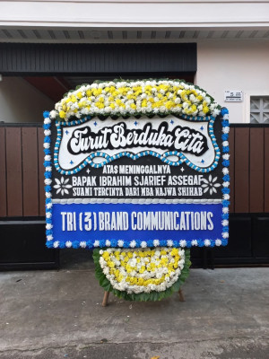 Papan Bunga Duka di Singkawang Tengah